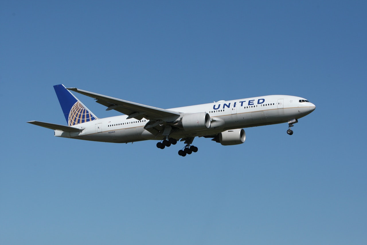 pic of airplane arrived